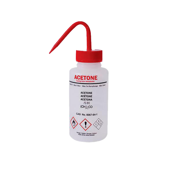 PISETA PARA ACETONA BOCA ANCHA