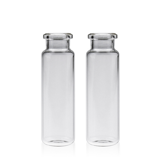VIAL DE VIDRIO CLARO